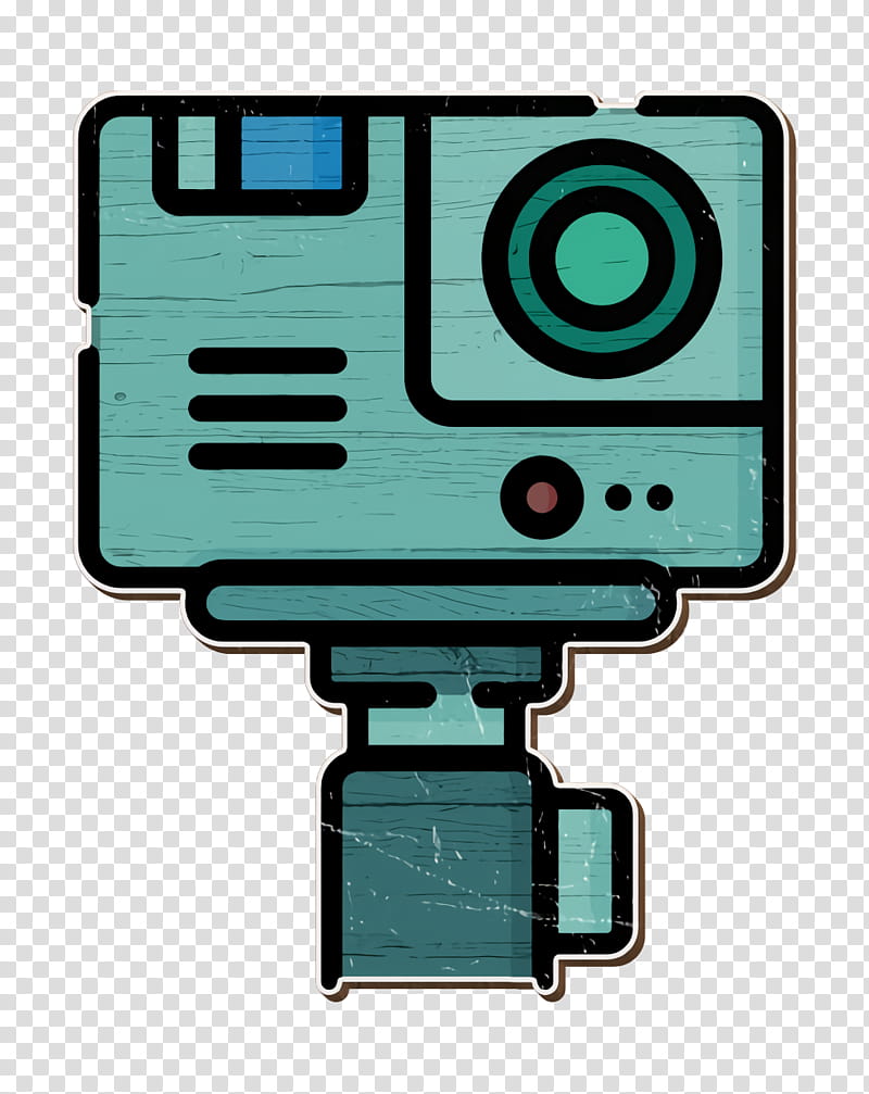 Blogger and influencer essentials icon Gopro icon Shoot icon, Camera Accessory, Angle, Computer Hardware, Mathematics, Geometry transparent background PNG clipart