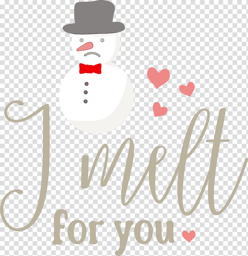 logo character meter m, I Melt For You, Snowman, Watercolor, Paint, Wet Ink transparent background PNG clipart