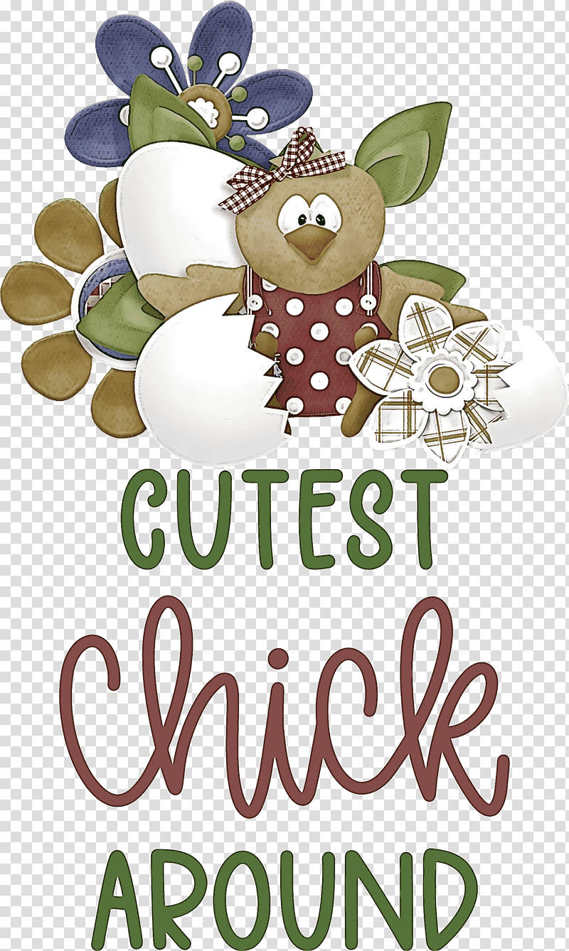 Happy Easter Easter Day Cutest Chick Around, Flower, Visual Arts, Easter Egg, Frame, Christmas Day, Drawing transparent background PNG clipart