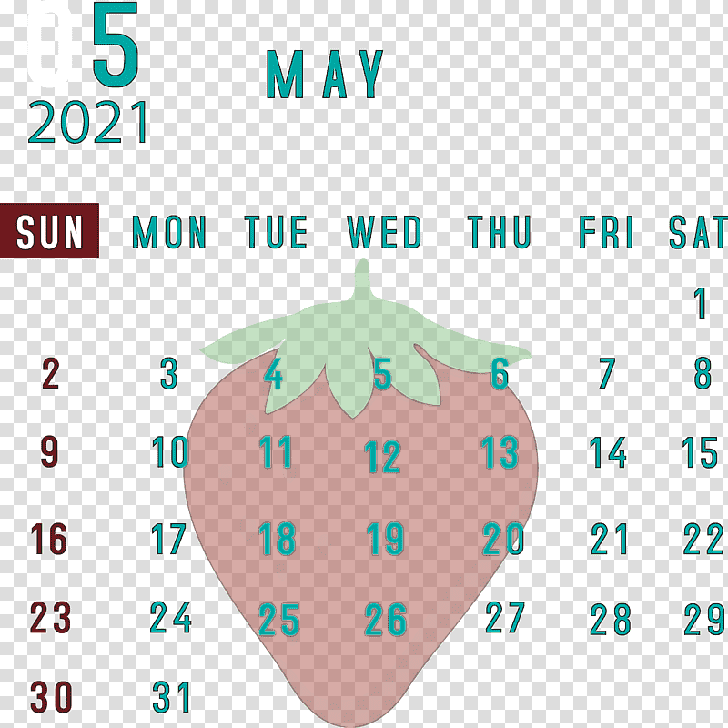 May 2021 Printable Calendar May 2021 Calendar, Logo, Aqua M, Diagram, Meter, Line, Microsoft Azure transparent background PNG clipart