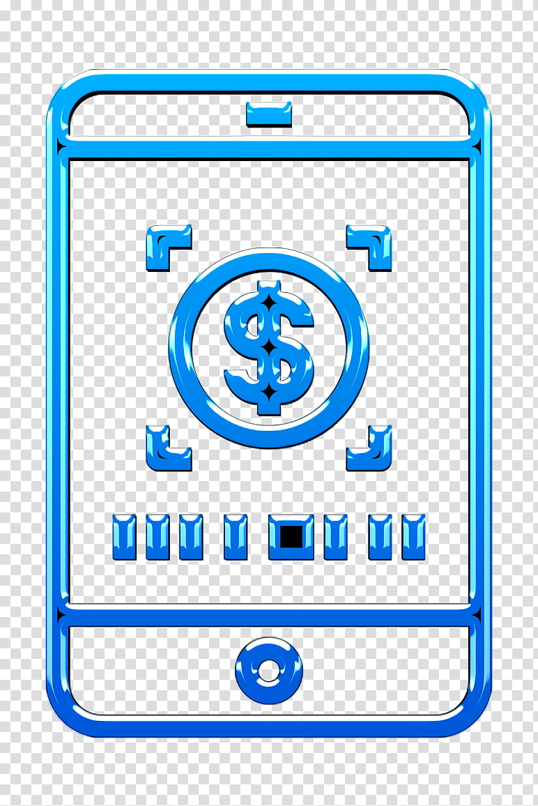 Payment icon Code icon Smartphone icon, Technology transparent background PNG clipart