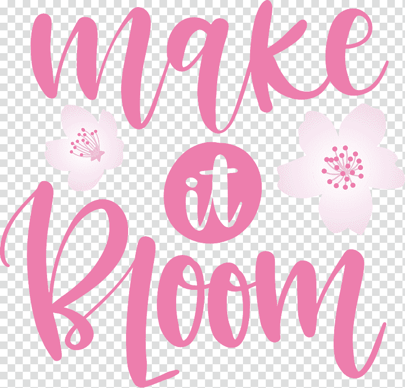 Make It Bloom Bloom Spring, Spring
, Logo, Lilac M, Petal, Flower, Meter transparent background PNG clipart