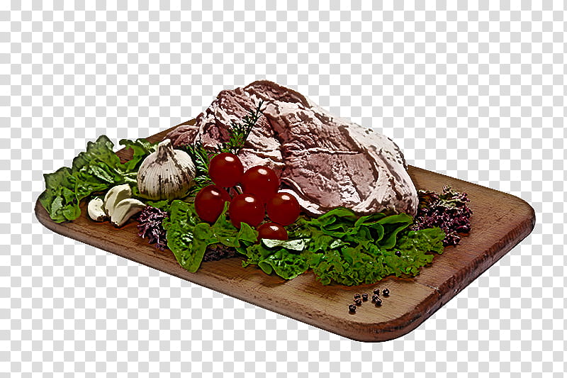 food dish cuisine meat roast beef, Garnish, Ingredient, Steak, Rinderbraten, Carne Asada, Sirloin Steak transparent background PNG clipart