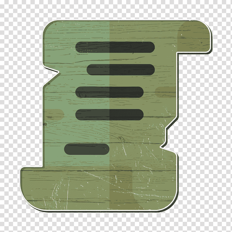 Medieval icon Scroll icon, Green, Meter transparent background PNG clipart