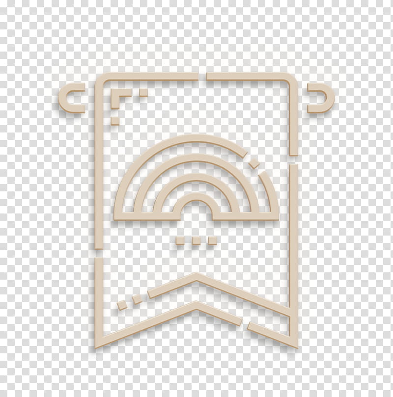 World Pride Day icon Banner icon, Arch, Architecture, Beige, Metal transparent background PNG clipart