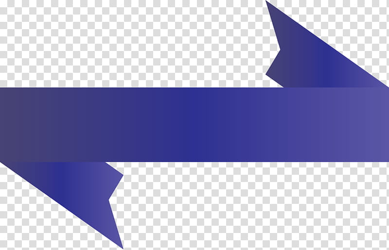 Ribbon S Ribbon, Arrow, Purple, Electric Blue, Origami, Logo transparent background PNG clipart