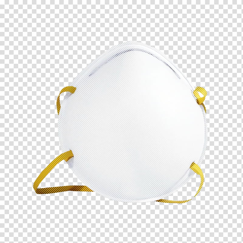 n95 surgical mask, Yellow, Ceiling transparent background PNG clipart