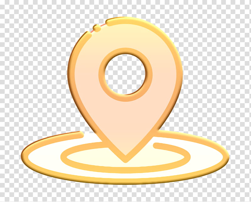 Party icon Maps and location icon Pin icon, Gold, Circle, Meter, Symbol, Science, Chemistry, Precalculus transparent background PNG clipart