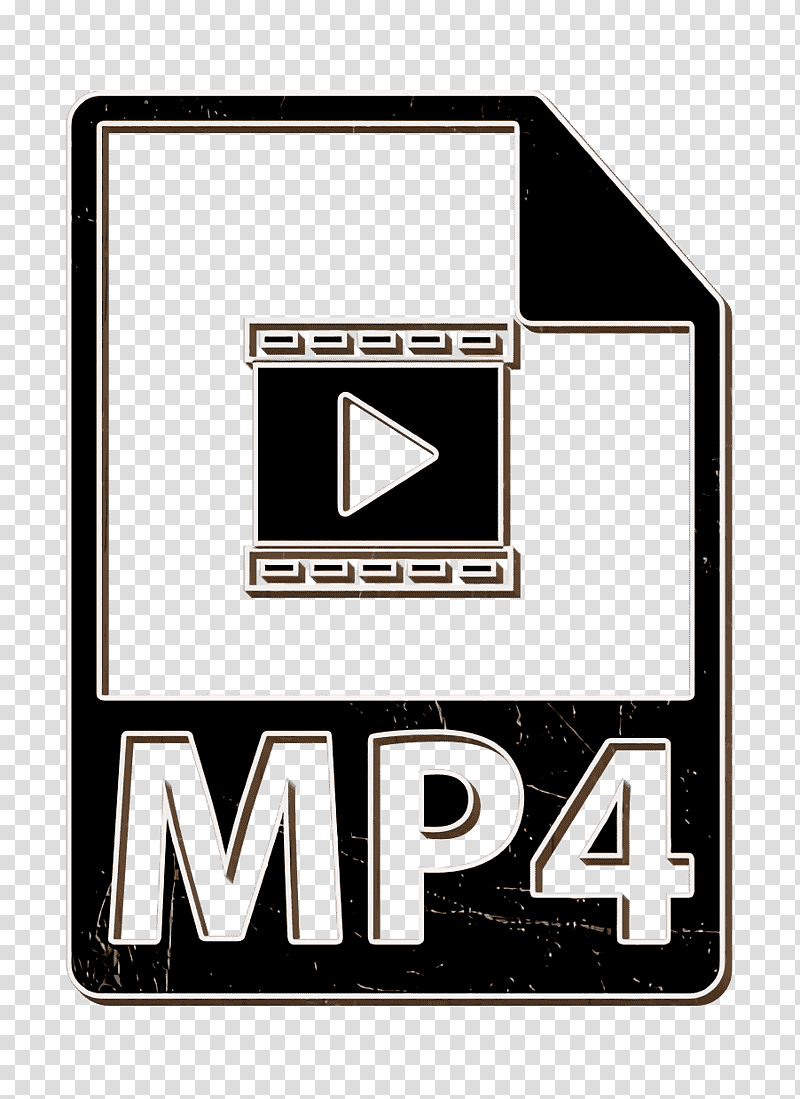 interface icon File Formats Icons icon Mp4 file format symbol icon, Mp4 Icon, Mpeg4 Part 14, M3u, Mp3, Data, Vob transparent background PNG clipart