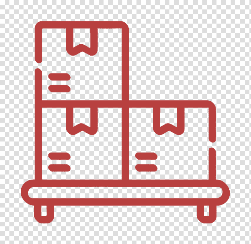 Pallet icon Manufacturing icon, Share Icon transparent background PNG clipart