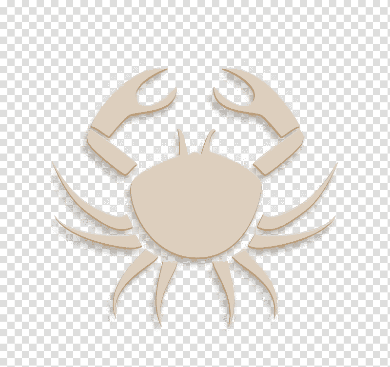 Crab cancer symbol icon animals icon Crab icon, Zodiac Icon, Chemical Symbol, Chemistry, Science transparent background PNG clipart