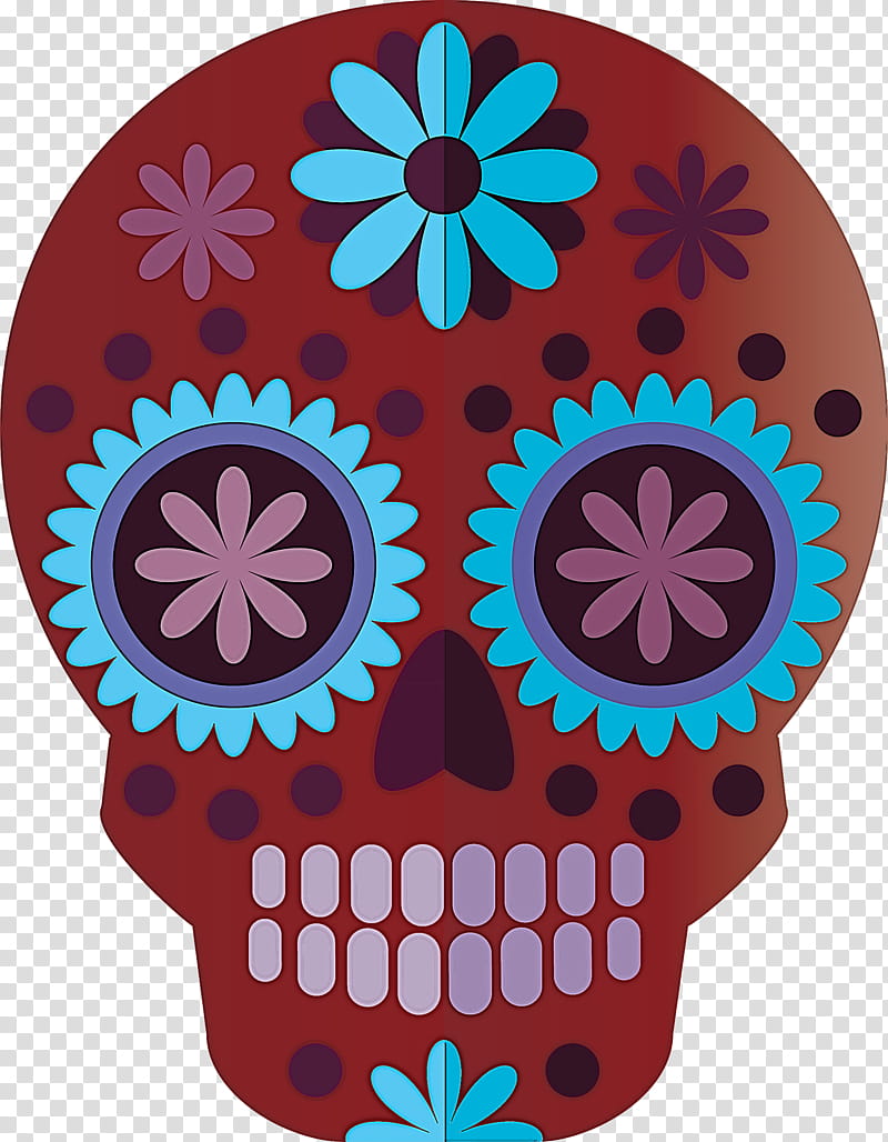 Skull Mexico Sugar Skull traditional skull, Calavera, Day Of The Dead, La Calavera Catrina, Skull Mexican Makeup, Skull Art, Literary Calaverita, Visual Arts transparent background PNG clipart