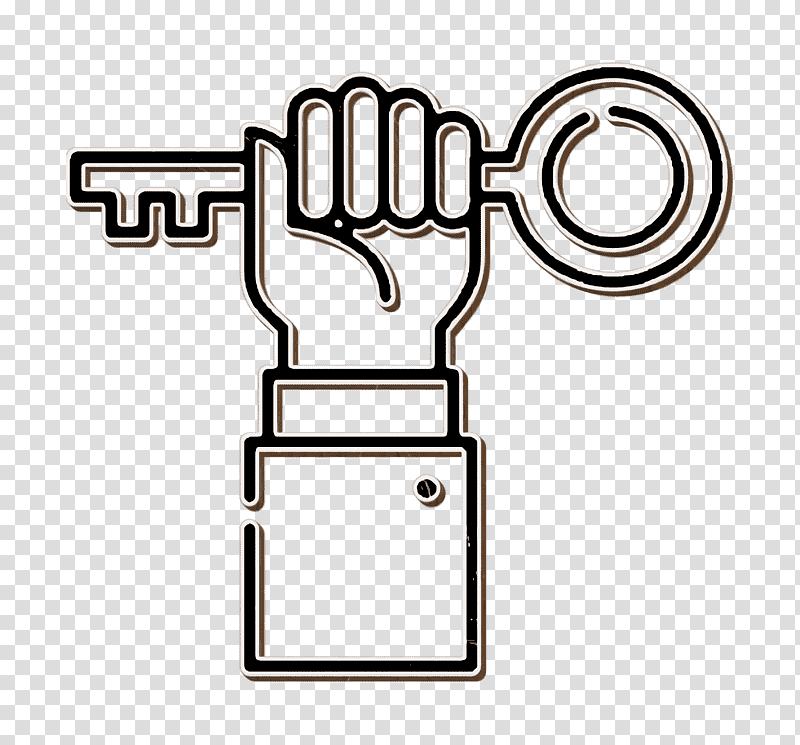 Employees icon Key icon, Royaltyfree, Drawing, Cartoon transparent background PNG clipart