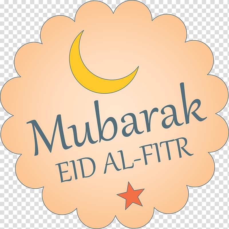 EID AL FITR, Logo, Yellow, Flower, Text, Happiness, Fruit, M transparent background PNG clipart