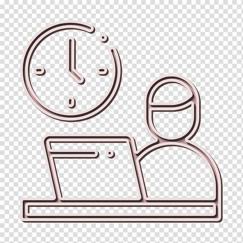 Time icon Work icon, Padlock, Number, Meter, Cartoon, Computer Hardware transparent background PNG clipart