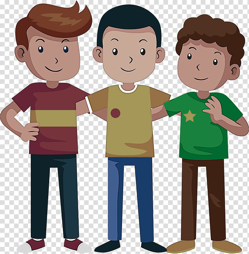 group of friends clip art