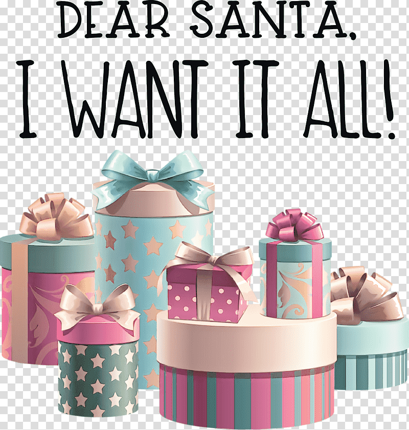 Dear Santa Christmas, Christmas , Christmas Day, Gift, Royaltyfree transparent background PNG clipart