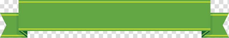 line ribbon simple ribbon ribbon design, Green, Yellow, Rectangle transparent background PNG clipart