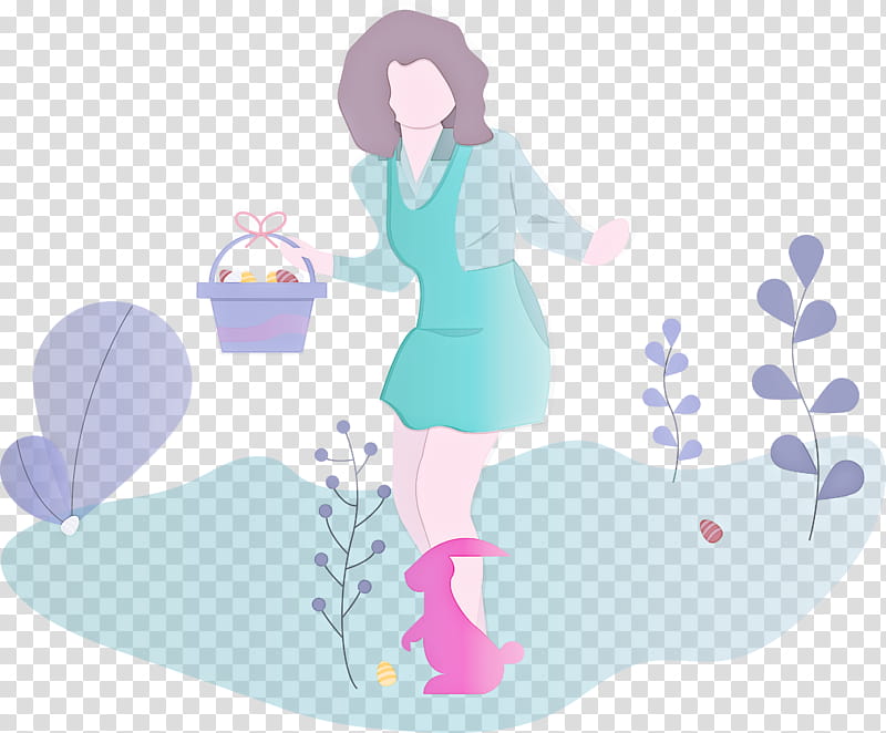 Easter egg hunt, Gesture transparent background PNG clipart