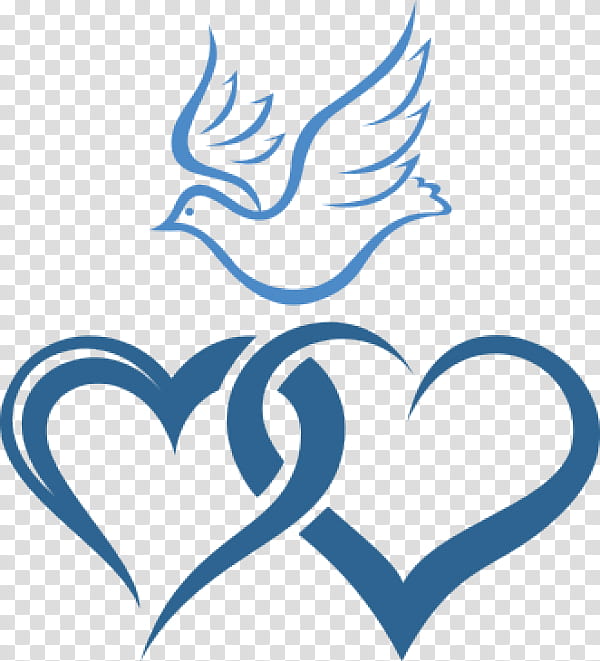 font heart electric blue line art logo, Temporary Tattoo, Wing transparent background PNG clipart