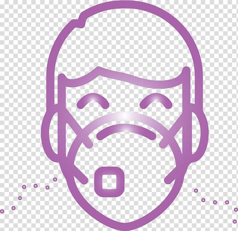 man with medical mask Corona Virus Disease, Line Art, Face Mask transparent background PNG clipart