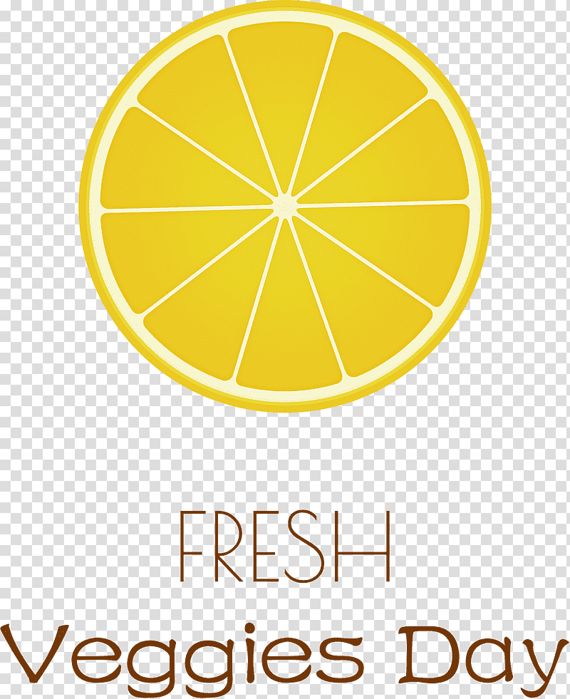 Fresh Veggies Day Fresh Veggies, Logo, Lemon, Yellow, Line, Meter, Fruit transparent background PNG clipart