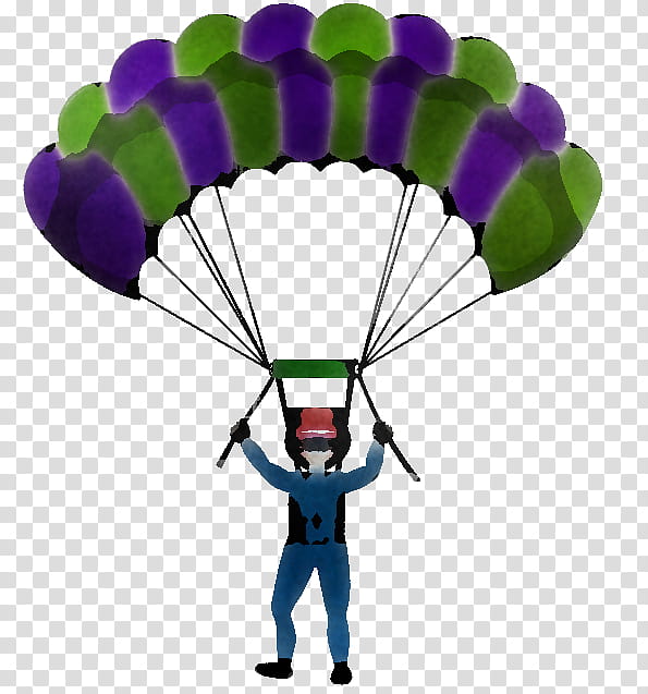 Hot air balloon, Parachute, Paragliding, Drawing, Parachuting, Extreme Sport, Silhouette, Cartoon transparent background PNG clipart