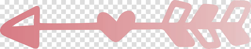 simple arrow heart arrow, Pink, Line transparent background PNG clipart