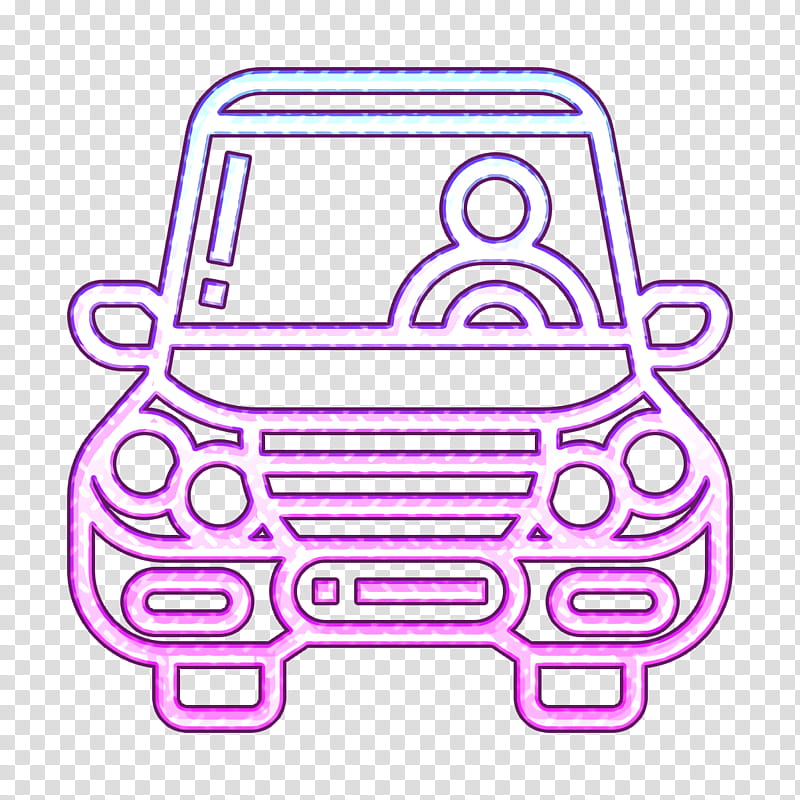 Car icon Xenon icon Automotive Spare Part icon, Purple, Line, Area, Meter transparent background PNG clipart