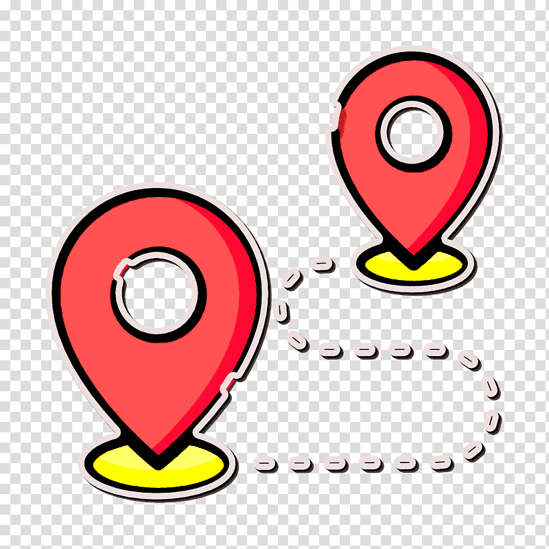 Destination icon Journey icon Navigation & Maps icon, Navigation Maps Icon, African Investigative Journalism Conference, North Carolina, Travel, Web Typography transparent background PNG clipart