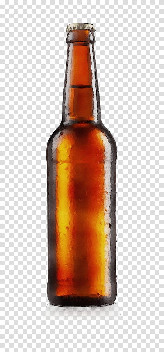 bottle glass bottle beer bottle drink beer, Watercolor, Paint, Wet Ink, Drinkware, Alcohol, Tableware, Home Accessories transparent background PNG clipart
