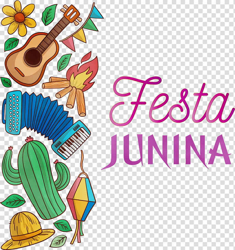 Festa Junina, June Festivals, Brazilian Festa Junina, Festas De Sao Joao, Watercolor, Paint, Wet Ink, Drawing transparent background PNG clipart