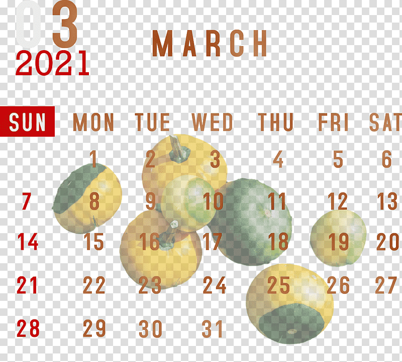 font meter fruit akira ishida, March 2021 Printable Calendar, 2021 calendar, March Calendar, Watercolor, Paint, Wet Ink transparent background PNG clipart