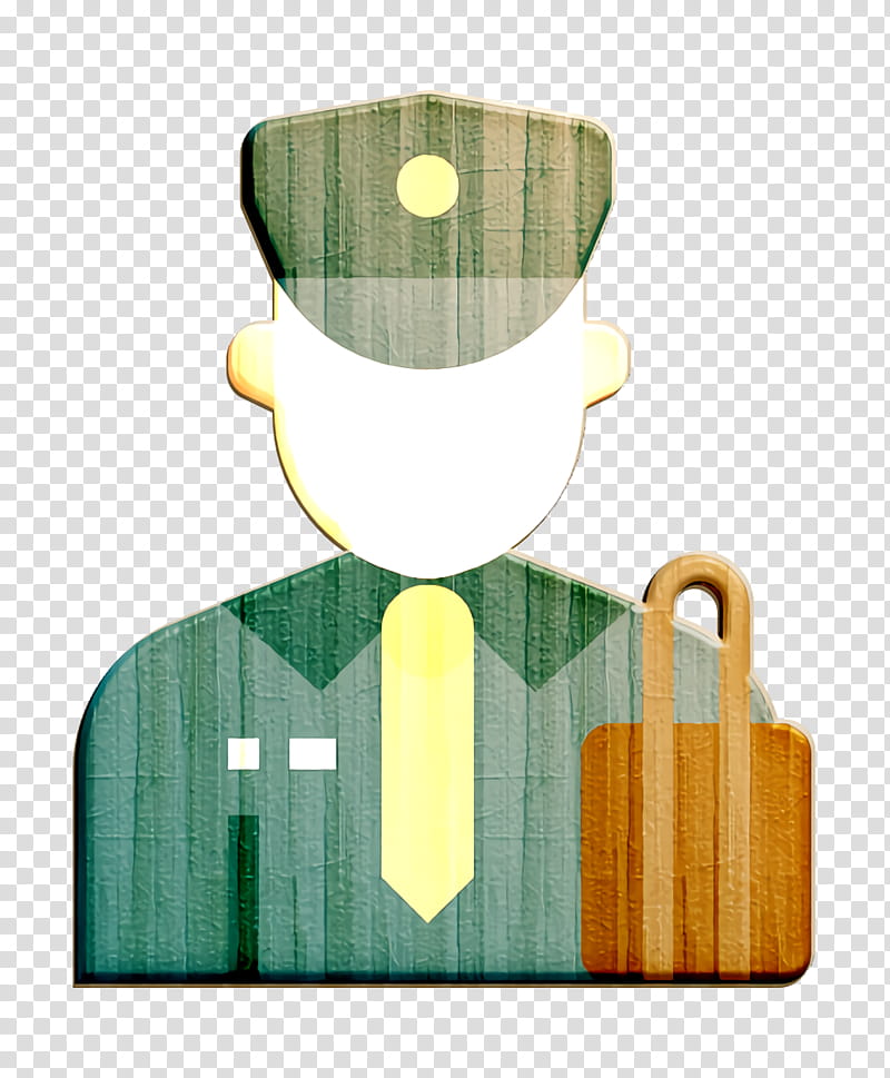 Customs icon Jobs and Occupations icon Airport icon, Green, Technology, Rectangle, Symbol transparent background PNG clipart