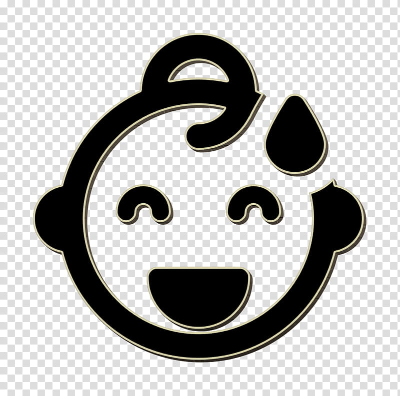 Sweat icon Smiley and people icon, Circle, Snout, Cartoon, Cuteness, Operations Research transparent background PNG clipart