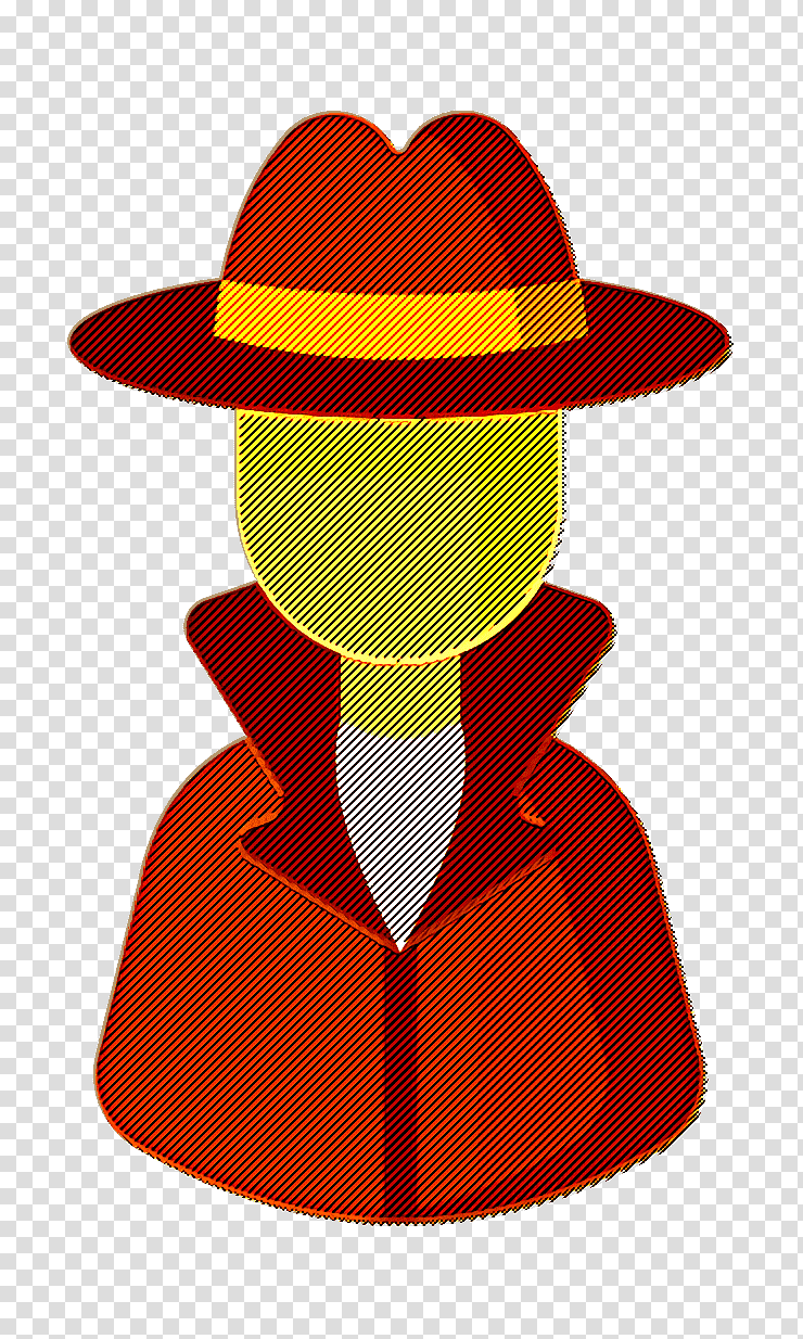 Crime Investigation icon Detective icon Incognito icon, Sun Hat, Fedora, Costume, Capital Asset Pricing Model transparent background PNG clipart