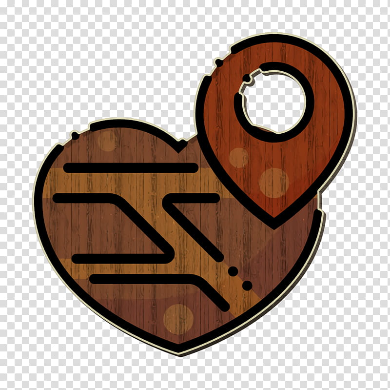 Maps and location icon Romantic Love icon Love icon, Heart, Symbol, Wood, Logo transparent background PNG clipart