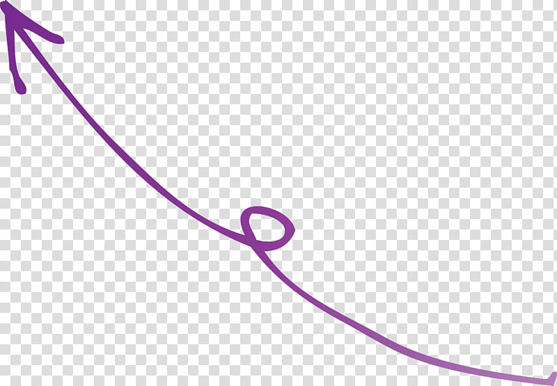 Curved Arrow, Violet, Purple, Pink, Line, Lilac, Magenta transparent background PNG clipart