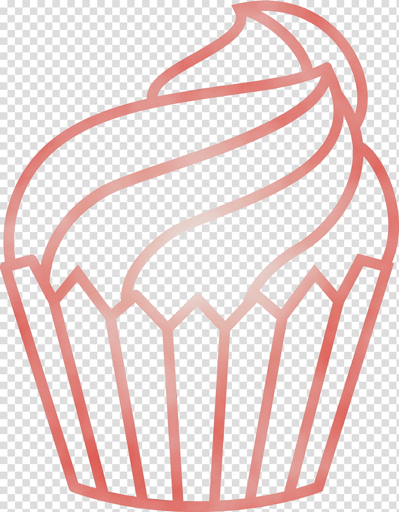 baking cup pink cupcake muffin storage basket, Cute Cupcake, Cartoon Cupcake, Watercolor, Paint, Wet Ink transparent background PNG clipart