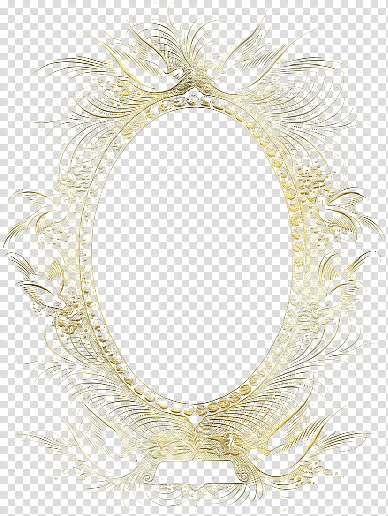 frame, Watercolor, Paint, Wet Ink, Frame, Oval, Jewellery transparent background PNG clipart