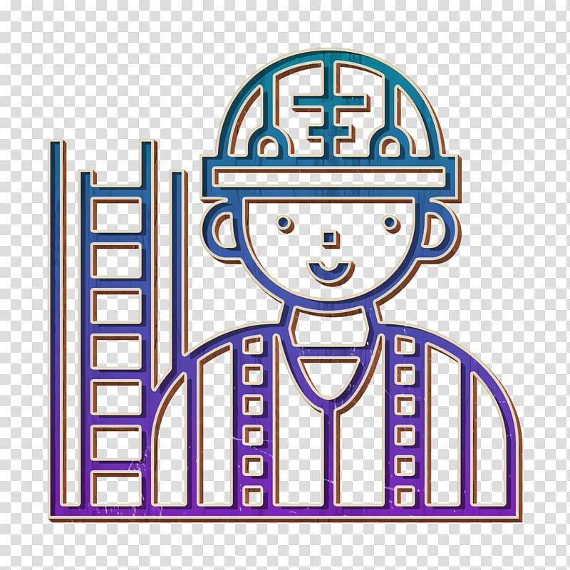 Professions and jobs icon Operator icon Construction Worker icon, Service, Quality, Project, Enterprise, Property Inspection, Goods, Meter transparent background PNG clipart