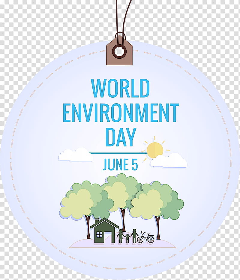 World environment day logo with earth leaves Vector Image