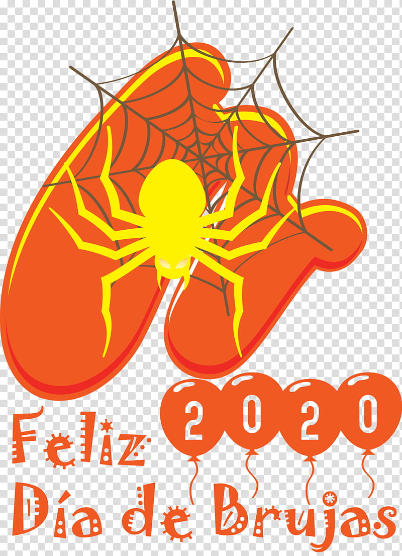 Feliz Día de Brujas Happy Halloween, Line, Area, Meter, Orange Sa, Science transparent background PNG clipart