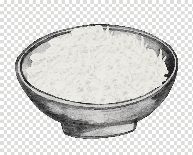 white rice basmati jasmine rice rice flour fleur de sel, Watercolor, Paint, Wet Ink, Commodity, Tableware, Table Sugar transparent background PNG clipart