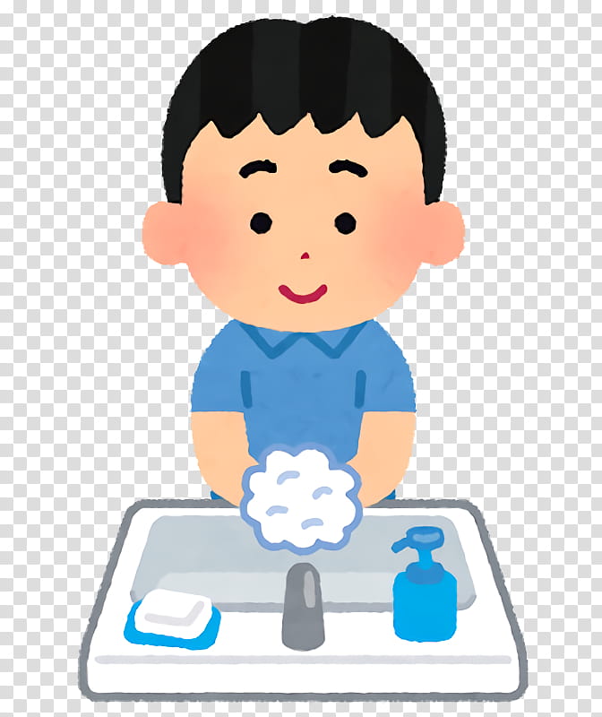 Washing Hands Wash Hands Cartoon Child Transparent Background Png Clipart Hiclipart