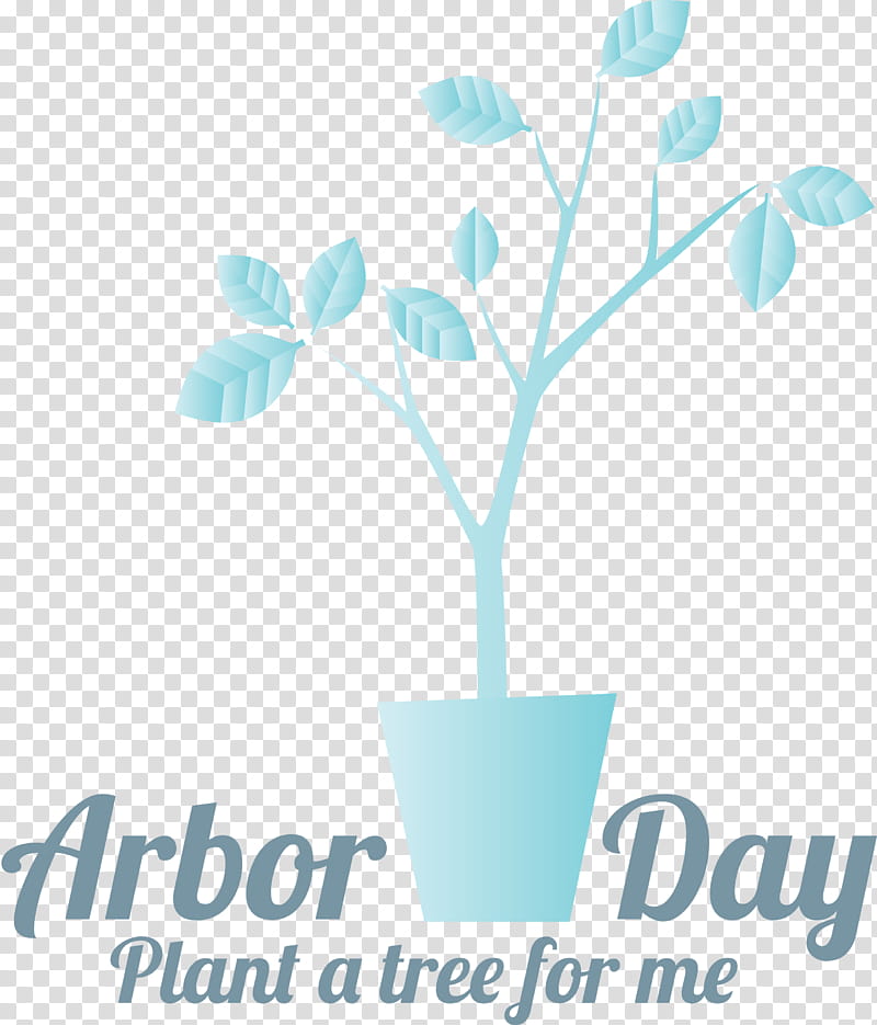 Arbor Day Green Earth Earth Day, Text, Logo, Flowerpot, Turquoise, Plant, Leaf, Branch transparent background PNG clipart