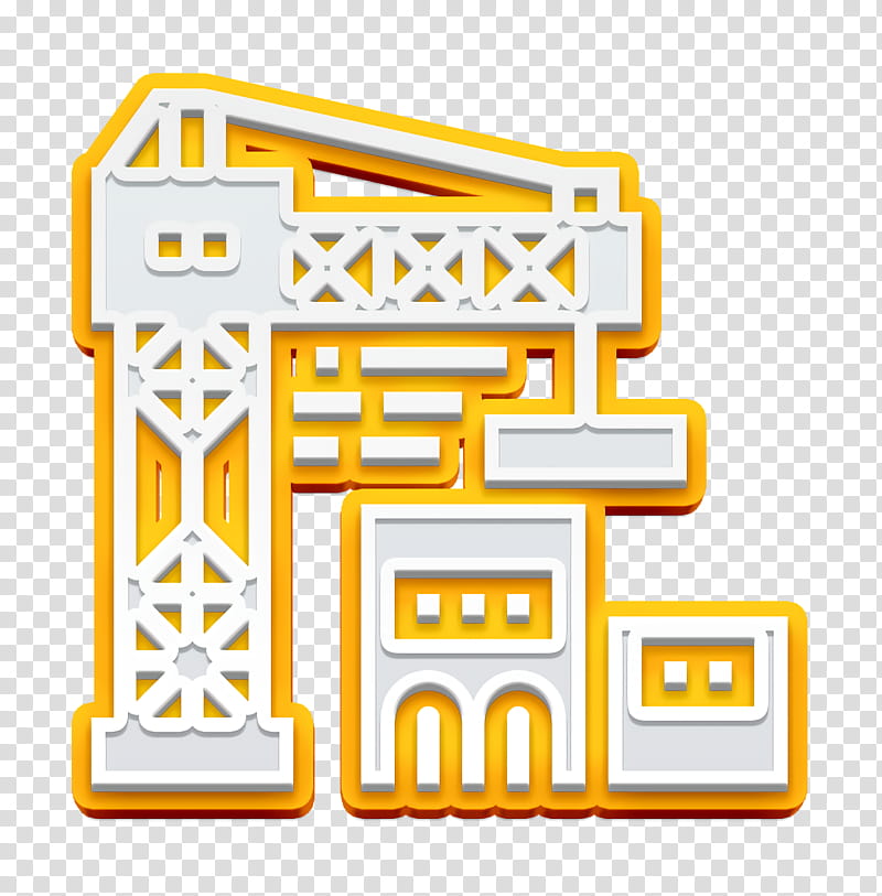 Construction Worker icon Crane icon, Meter, Yellow, Line, Area transparent background PNG clipart