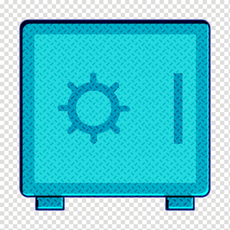 Digital Marketing icon Safebox icon, Electric Blue M, Aqua M, Green, Meter, Business, Square Meter transparent background PNG clipart