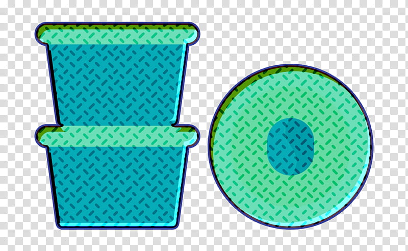 Coffee capsule icon Coffee icon, Aqua, Turquoise, Green transparent background PNG clipart