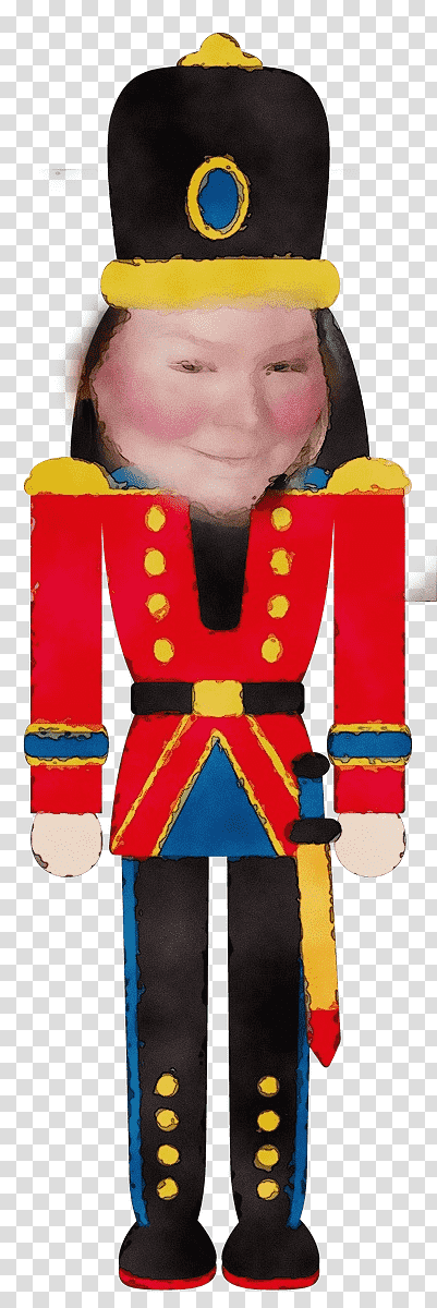 The Nutcracker and the Mouse King Nutcracker doll The Nutcracker Prince Christmas, Watercolor, Paint, Wet Ink, Christmas , Ballet, Dance transparent background PNG clipart